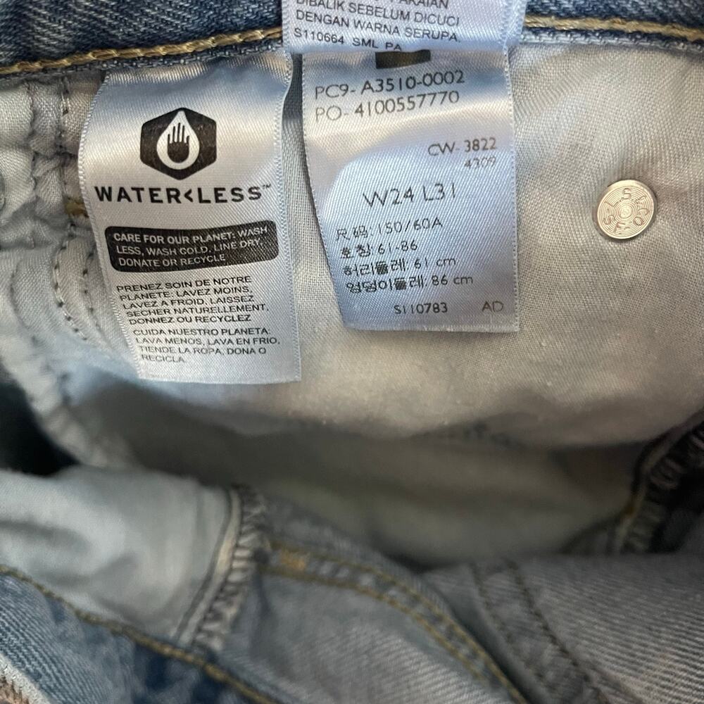 Levi’s ‘94 Baggy Womens Jeans in 2000 in Late - Blue Denim - Size 24 - Picture 8 of 8